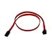 Belkin Serial ATA 2.0 7-pin Cable - Red 18 Inch