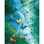 Butterflies in the Mist 100pc Jigsaw Puzzle - B00064S8YK