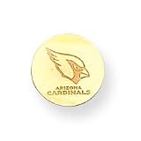 14K Arizona Cardinals Disc Logo & Team Logo Post Earrings