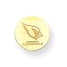 14K Arizona Cardinals Disc Logo & Team Logo Post Earrings