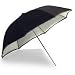 36 (91cm) Silver/White Umbrella