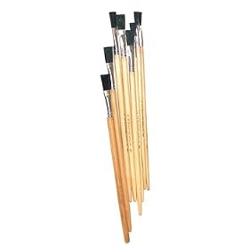 10 Pc Hobby Paint Brush Set