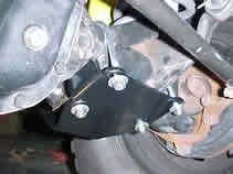 Skid Row JP-0101 Dana 30 Bolt On Lwr. Control Arm Skid Plates, for Stock Arms