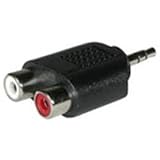 Cables To Go - 40645 - 3.5mm Stereo Male To 2X RCA Female Adapter