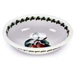 Portmeirion Pomona Earthenware 9 x 7-Inch Deep Oval Dish