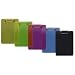 SPR01866 - Transparent Plastic Clipboard,Flat Clip,9x12,Neon Orange Image