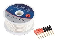 Belkin Blue Series PureAV 16-Gauge Speaker Cable & Pins 15m, White