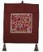 Hand embroidered wall hanging from kuttch India by Radhika Online home decore wall art on silk shrujan's embroidery with mirror work