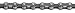SRAM PC-1 Chain Single Speed Each Black
