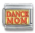 Clearly Charming Dance Mom Mother's Day, Mom, Aunt, Grandmother, Grandma, Family Theme Italian Charm