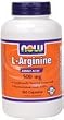 NOW L-ARGININE 500 MG - 250 Capsules
