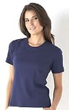 Misses C.B. Casual Solid Crewneck Tee