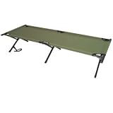 Deluxe Aluminum Folding Cot (Green) by 