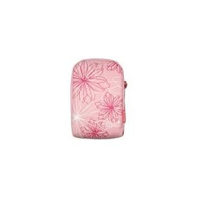 Fabric Bag with Belt Loop & Optional Carabiner (Pink) for Agfa camera by CellularFactory