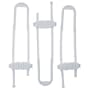 American Red Cross Cabinet Safety Slide Lock - 3 Pack