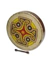 18 Inch Bodhran with Celtic Cross Design