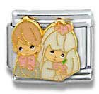Clearly CharmingThe Lord Bless You and Keep YouPrecious Moments Italian Charm Bracelet Link