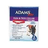 Adams Plus Flea and Tick Collar for Small Dogs, Up to 15 Neck