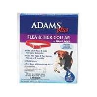 Adams Plus Flea and Tick Collar for Small Dogs, Up to 15