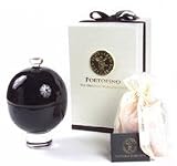 Santuario Di Bellezza Bath Salts & Modern Crystal Container - Portofino