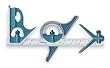 Westward 4KU80 Combination Set, 12 In, 4 Pc, Blue