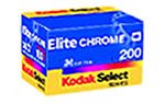 Kodak ELITE Chrome 200 Speed 24 Exposure 35mm Slide Film