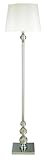 Quoizel Floor Lamp Off White Hardback Shade Q1072C