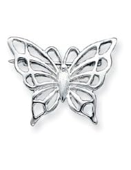 Sterling Silver Butterfly Pin