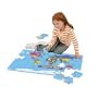 World Foam Map Puzzle