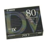 Click here to buy Canon DVME80 80 Minute MiniDV Digital Videocassette by Canon.