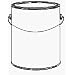 True Value #EMPQT Empty Quart Paint Can