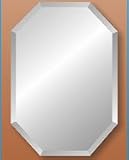 24" X 36" Octagon Frameless Mirror