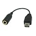 DURAGADGET HTC Touch Pro / HTC touch diamond Stereo Headphone Adaptor ( 11pin / 3.5MM Mini USB Stereo ) 24 carat gold connectors for use with normal headphones.