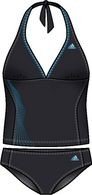 Adidas Damen Badehose Well Tank, s blu notte/s turchese, 36, X25112