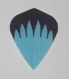 4 sets Blue Flames Nylon Kite flights - Cloth, Fabric, Ripstop