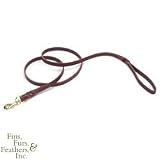 Coastal Pet Circle T Latigo Leather Twist Dog Leash Training Lead (6 ft. x 1/2 inch W)