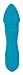California Exotics Premium Posh, Teal Arrow, 5.5"