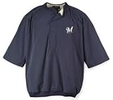 Baseball Shirt - Milwaukee Brewers Windshirt by Antigua