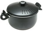 Farberware Nonstick Aluminum 6 Qt. Covered Pasta and Straining Pot