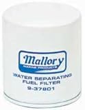 Mallory Marine 9-37801 Fuel Water Separator Filter