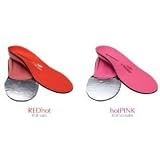 Superfeet Cold Weather Premium Insoles - Hot Pink Womens Size C - 6 1/2 - 8 - 1 pair