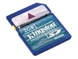 Kingston 2 GB SD Flash Memory Card 2-Pack SD/2GB-2P
