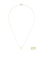Les minimalistes Conjunto de collar y anillo Romy