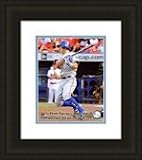 Framed Ian Kinsler Texas Rangers Photo