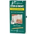 Johnson & Johnson Stim-U-Dent Plaque Removers, Mint Flavor 4 - 25 packs [100 picks] (Pack of 10)