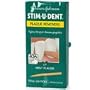 Johnson & Johnson Stim-U-Dent Plaque Removers, Mint Flavor 4 - 25 packs [100 picks]