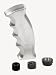 Hurst (1536000 MUSTANG) Pistol Grip Shift Knobs - Aluminum - Pistol Grip Shift Knob
