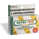 Nutra-Trim Weight Management Chewing Gum 48 ea.