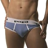 Papi Cool Jersey Brief for Men - Blue