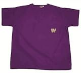 Washington Purple Scrubs Top - X-Large